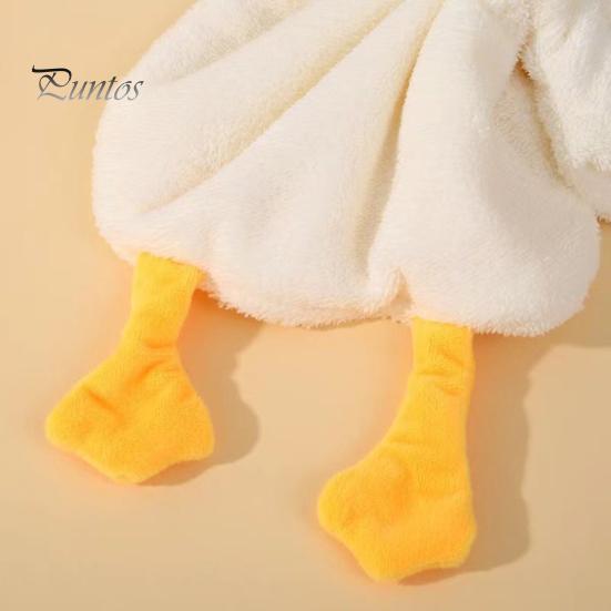 Home Decor Hand Towel with Hanging Loop Highly Absorbent Quick Drying High-Quality Wear Resistant Cute Goose Design Kitchen Cloth Dish Christmas