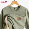 Baleno Men's 220G Heavyweight Cotton Long Sleeve T-Shirt
