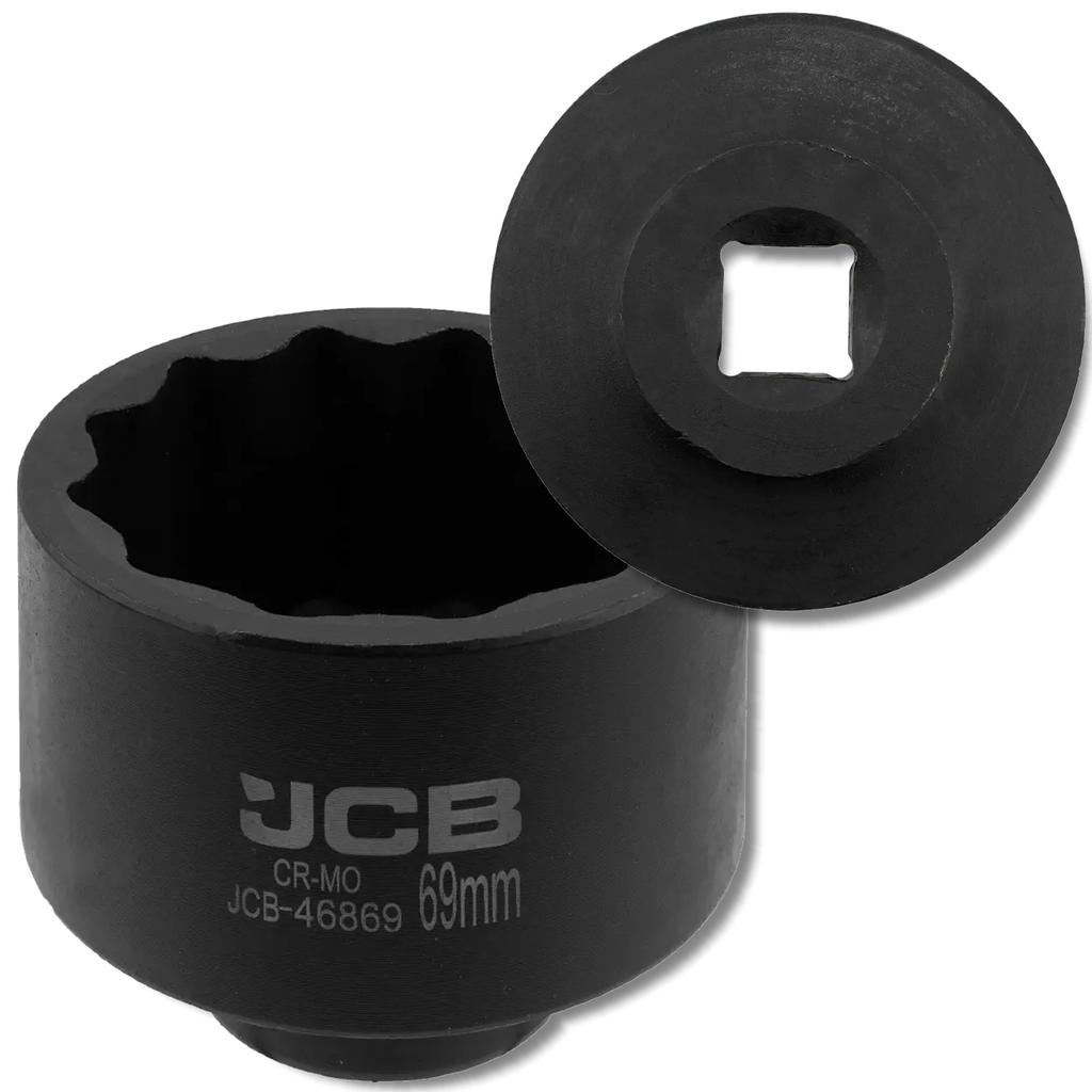 JCB Impact Socket 3/4" 69mm 12-point Cr-Mo Socket Wrench