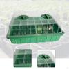 Plant Starter Tray Germination Transparent,Propagation with Drainage Holes Sprouting Container