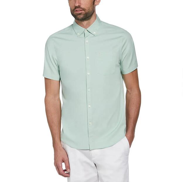 

Original Penguin Stretch Poplin рубашка с коротким рукавом M