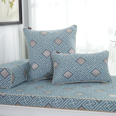 Kissenbezug im chinesischen Stil Kissen Wohnzimmer Büro Massivholz Mahagoni Sofa Rückenlehne mit Kissenfüllung Lendenstützkissenbezug Kissen