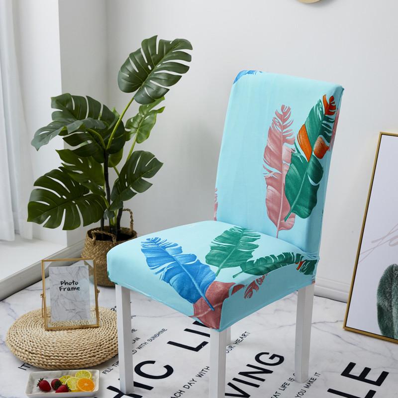Moderne elastische Stuhlhusse Stretch Stuhlbezug Sitzhussen Stuhlschutz Hotel Bankett Housse De Chaise Home Dekoration