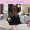 Spring Sweet Pure Style Wool Blend Knit Sweater For Women