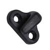 Nylon Kayak Lashing J Shape Hooks Replacement Black With Flat Head Screws
