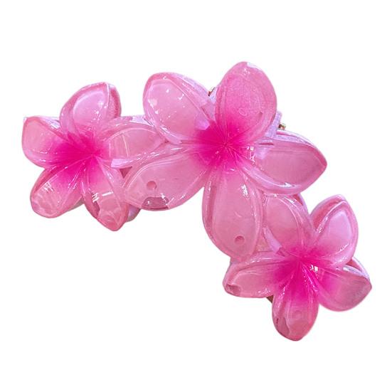 Haarklammer in Blumenform, starker Halt, rutschfeste Haarspange, Haarspange für den Hinterkopf, Haarschmuck für den Urlaub