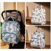 Large Capacity Waterproof Diaper Bag Backpack Multifunctional Maternity Bag with Stroller Straps Baby Nappy Tote for Mom and Dad 20L