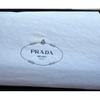 Used [New] PRADA Leather Card Case with Strap
