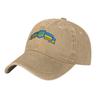 Ukraine Symbol Baseball Caps Fashion Distressed Washed Ukrainian Flag Sun Cap Men Outdoor Running Golf Adjustable Fit Hats Cap