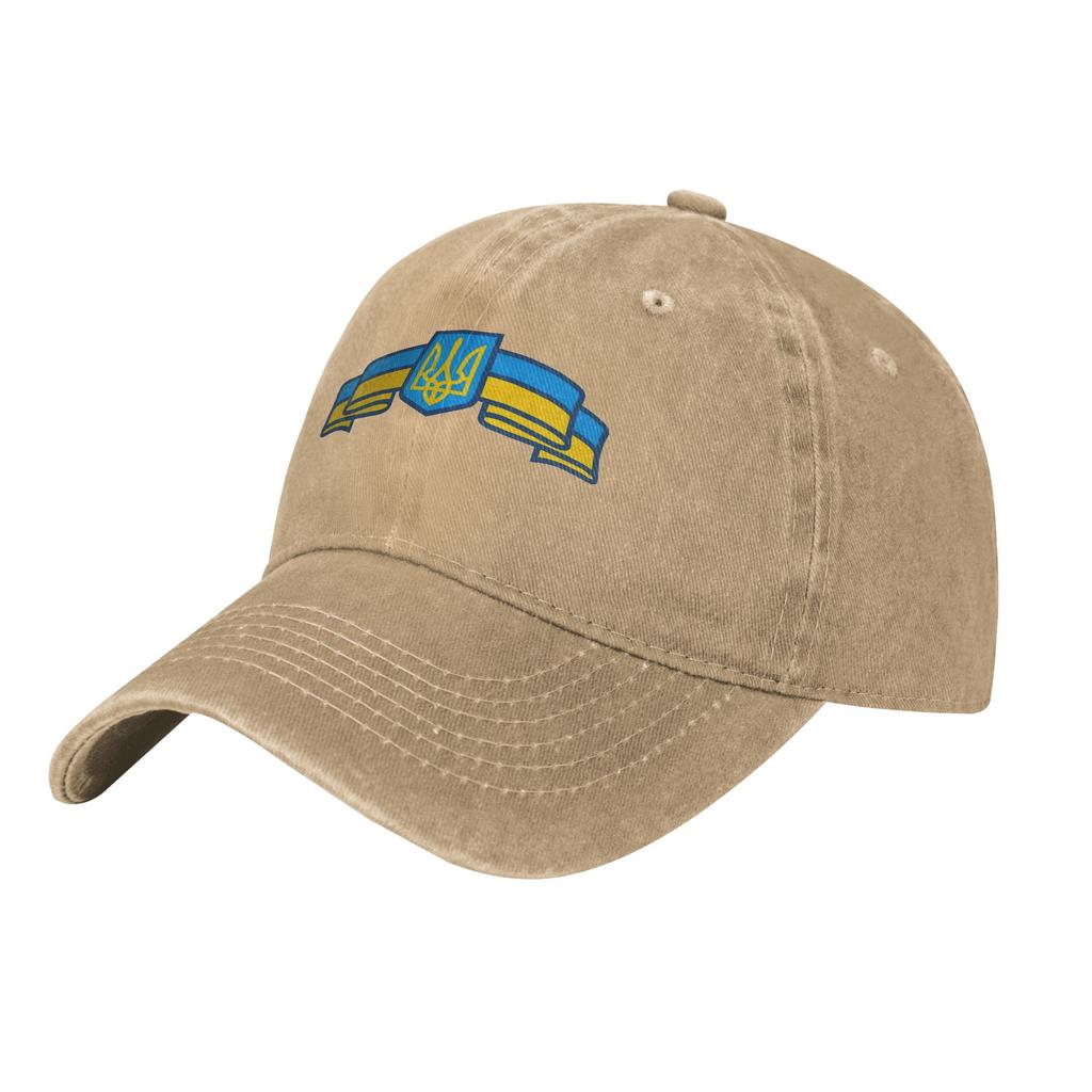Ukraine Symbol Baseball Caps Fashion Distressed Washed Ukrainian Flag Sun Cap Men Outdoor Running Golf Adjustable Fit Hats Cap
