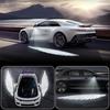 2Pcs Car Rearview Mirror Welcome Angel Wings Light Dynamic Carpet Light Ambient Light Decorative Atmosphere Light