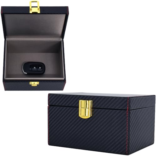 Relay Attack Prevention Box, Radio Signal Blocking, Car Keys, Credit Cards, Smartphone, Multiple Storage, Trouble Prevention