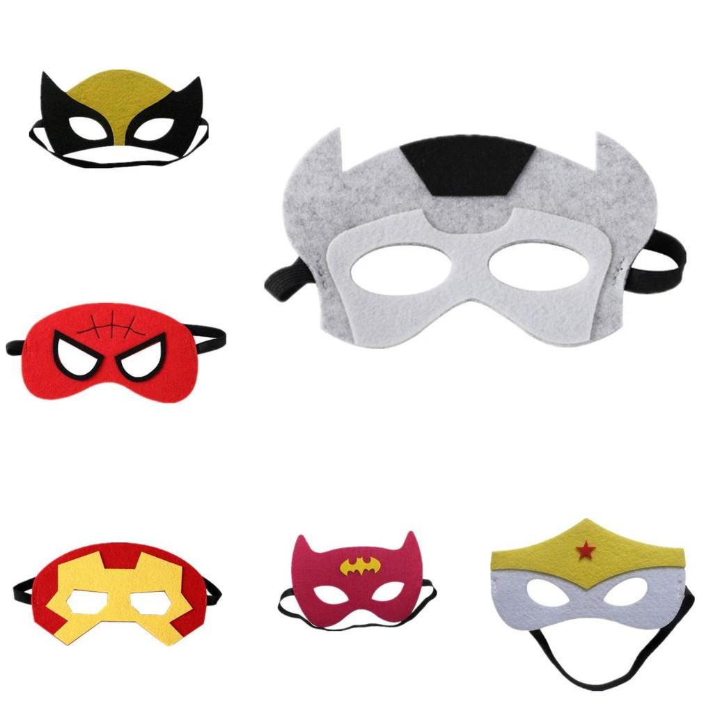 Spiderbatcosplay Mask Felt Halloween Role Performance Play