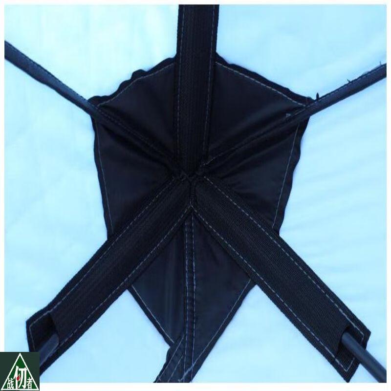 Ενισχυμένη Μονωμένη Σκηνή Ψαρέματος στον Πάγο με Θύρα Καμινάδας