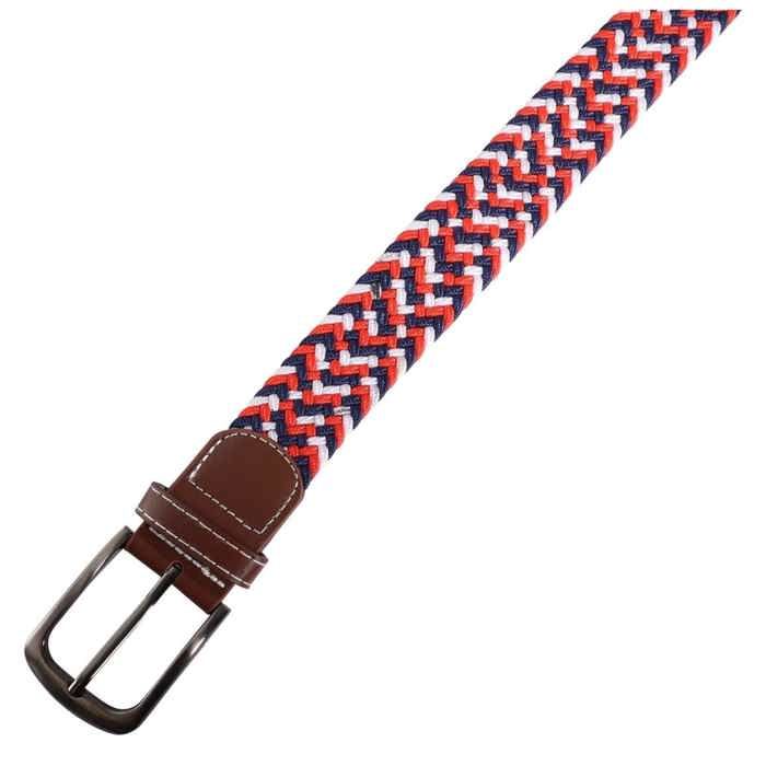 XXL Belt - Maritime - Red Polyester - 120 Cm - Pin Buckle