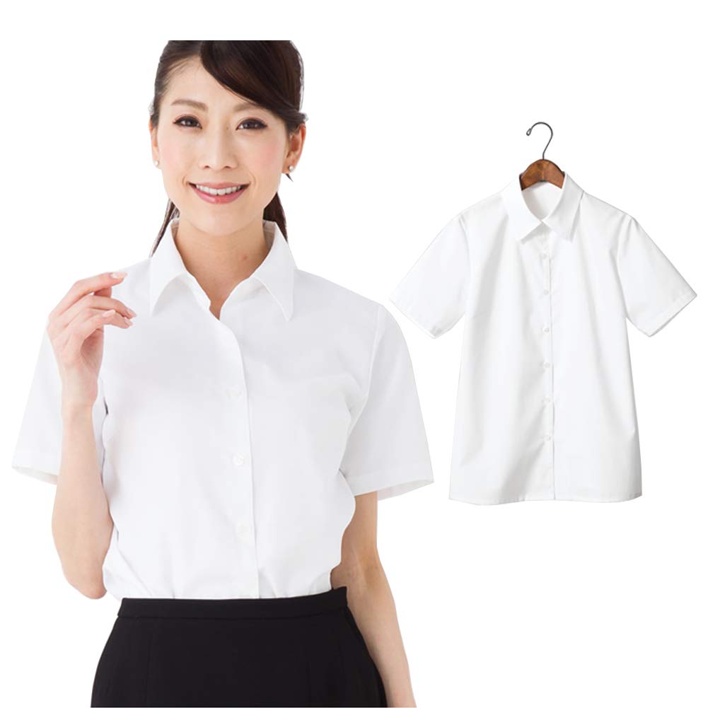 

dress office short sleeve shape regular business shape regular dress shirts [EMMLIA] Women s shirts, wear, blouses, blouses, women s shirts, memory,