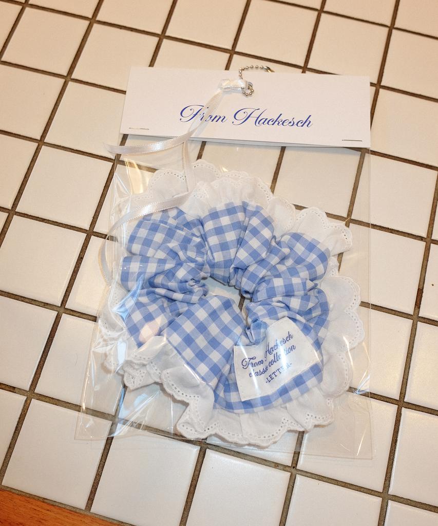 Hackesch Diony Scrunchie_Sky