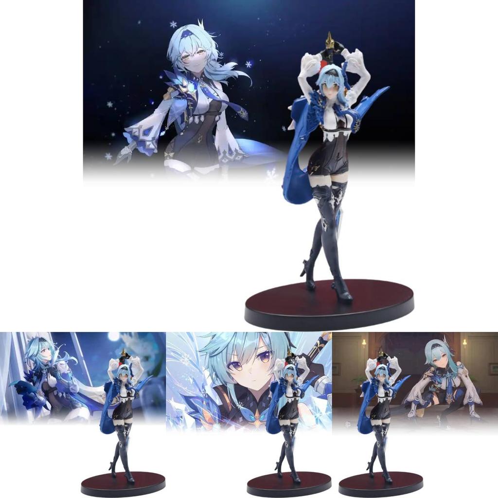 Eula Action Figure From Genshin Impact Stunning Pvc Model Perfect For Car Dashboard Or Shelf Decor