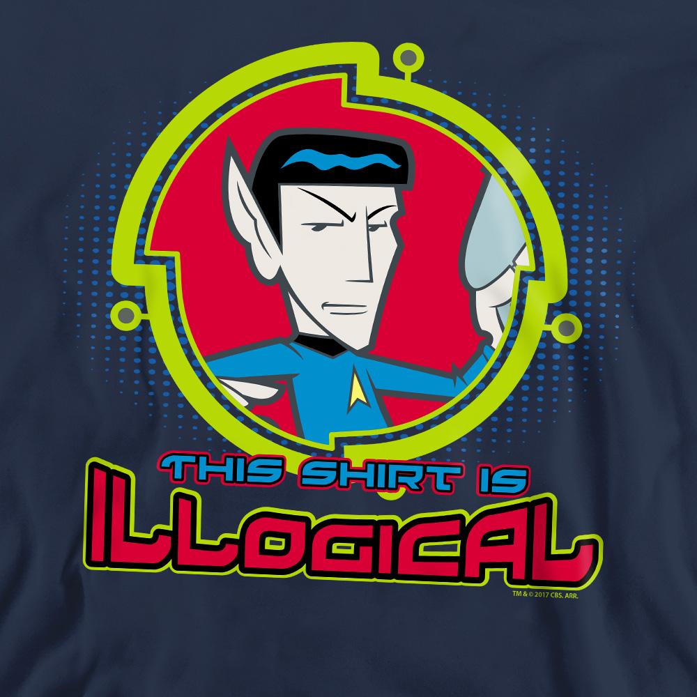 Star Trek Quogs Unisex Adult Illogical Sweatshirt
