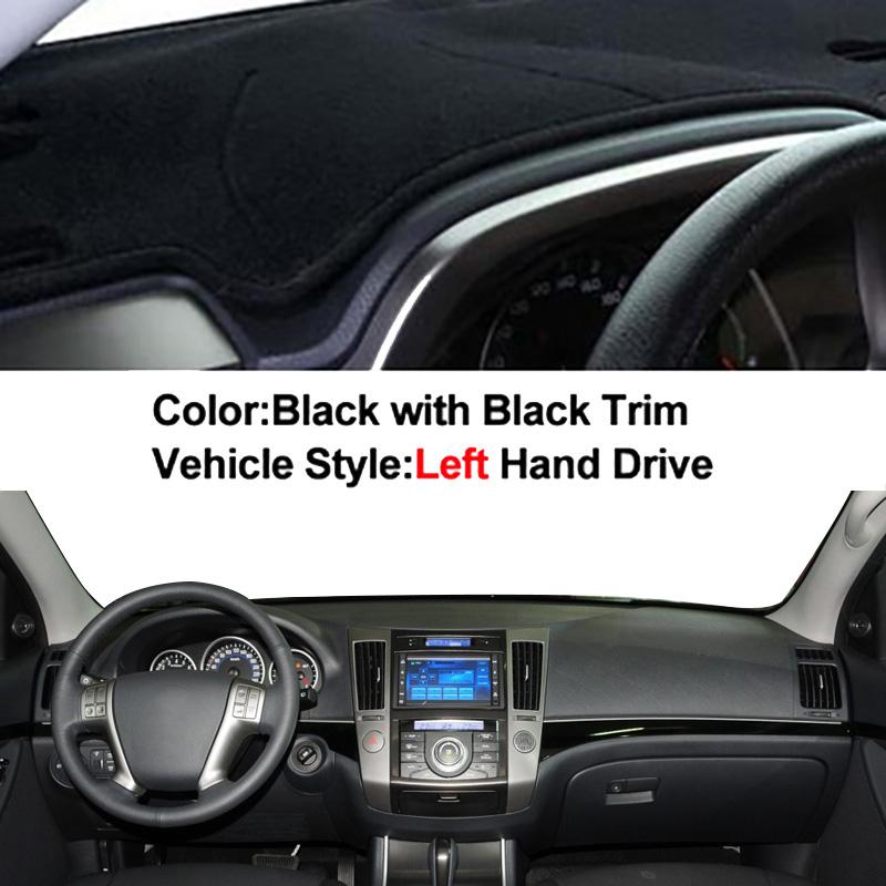 Car Dashboard Cover DashMat Carpet Cape For Hyundai Veracruz 2007 2008 2009 2010 2011 2012 Without Audio Protector Cushion