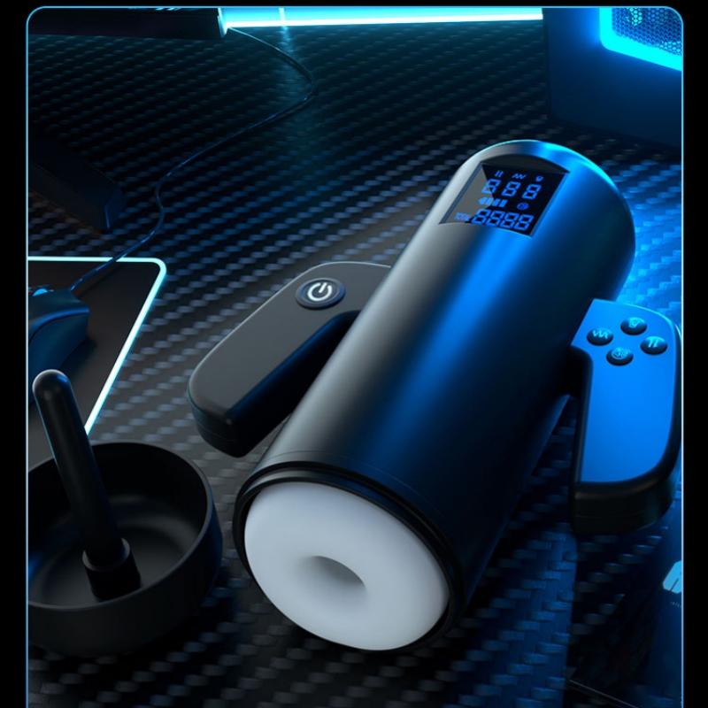 2025 New Automatic Masturbator Cup 18+ for Men Telescopic Heating Sucking Masturbation Game Cup with Handles Male Electric Sex Toys Adult
