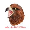 Soft Vinyl Rubber Animal Head Hand Puppet Figure Toys Gloves Model Gift Dinosaur Hand Puppet Toys For Halloween dress up