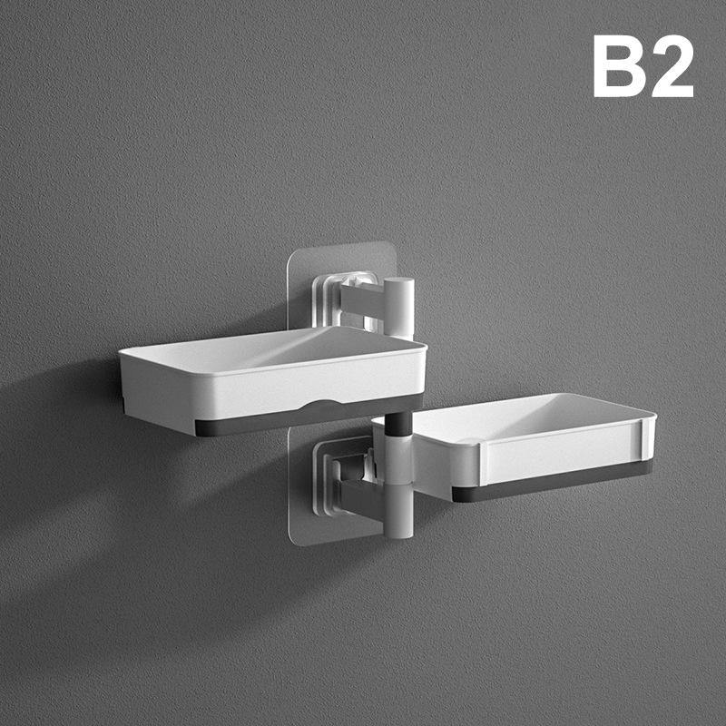 

Многослойная мыльница на присосках с отводом воды, мобильная, экономящая место, держатель для мыла для ванной комнаты, контейнер для хранения, коробка для тарелок as the picture