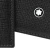 Montblanc Short Wallet Leather Men wallets Black 116841