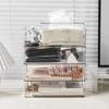 1Pc/Box Acrylic Transparent Storage Box for Cosmetics, Face Masks, and Snacks