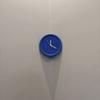 BEPAN Decorative Clock No Punching Inner and Outer Corners Living Room Simple Silent Wall Clock Sense of Technology Art Decoration