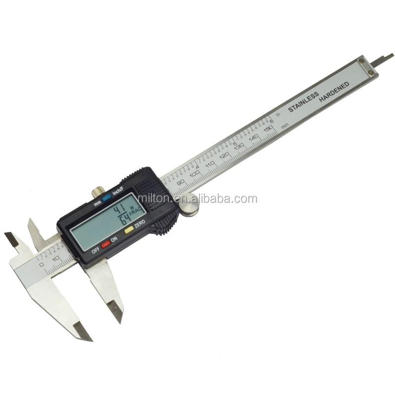 FRACTION DISPLAY DIGITAL CALIPER Inch Metric and Fraction Display Electronic Caliper