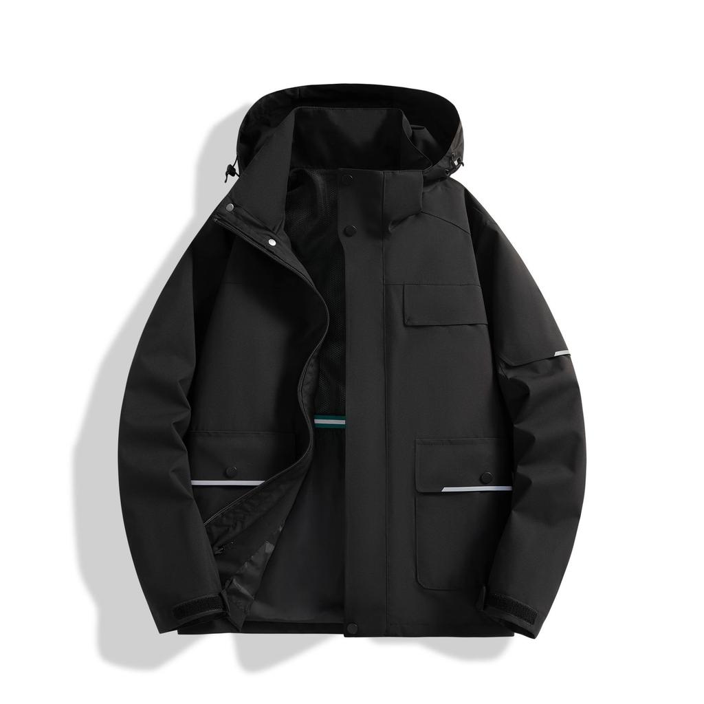 New Couple Single Mountain Windproof Waterproof Jacket for Men and Women Plus Size Jacket for Spring and Autumn New Outdoor Style