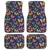 Butterfly Full Print Car Floor Mat Four-Piece Floor Mat Car Truck Universal