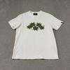 XPLCT Studios Palme Grafik T-Shirt Herren XL Weiß Rundhals Streetwear Lässig