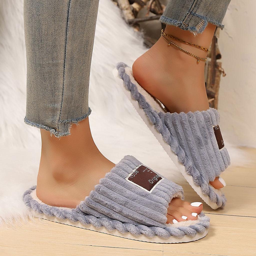 Pantofole Slip-On Gatto Cartone Animato Carine con Cappello da Babbo Natale e Design a Righe - Suola in EVA Antiscivolo, Scarpe da Casa da Interno in Tessuto Morbido per Uomo e Donna,