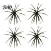 Realistic Bionic Fishing Tackle Floating Sea Urchin Soft Lures, Highly Elastic TPE Baits, Versatile Glue Baits for Rivers Flexible Tentacles