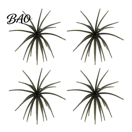 Realistic Bionic Fishing Tackle Floating Sea Urchin Soft Lures, Highly Elastic TPE Baits, Versatile Glue Baits for Rivers Flexible Tentacles