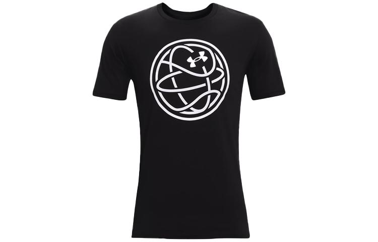 Under Armour T-shirt Heren Zwart M
