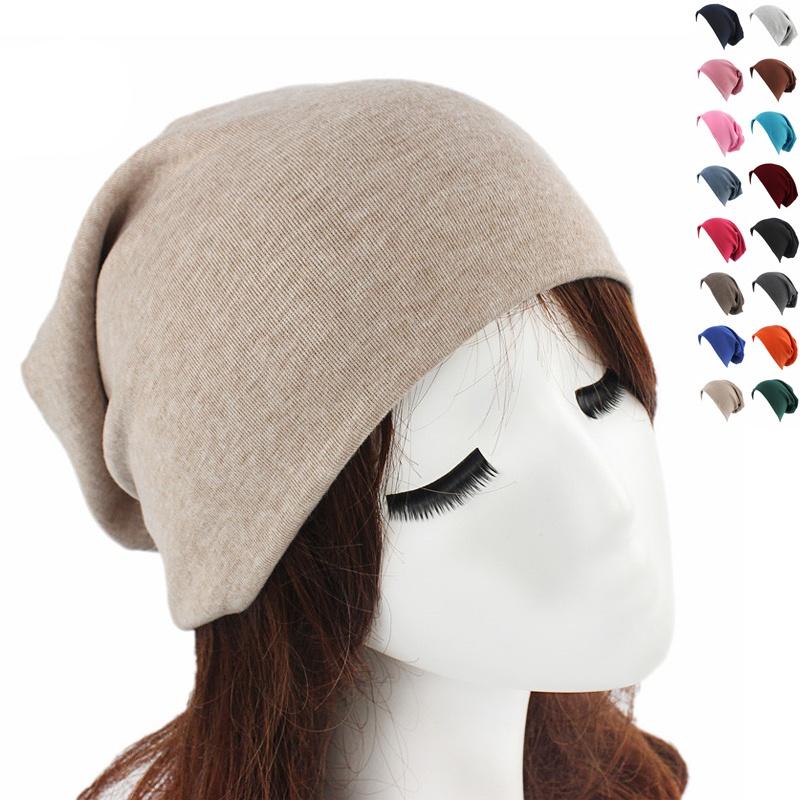 Women Mens Beanie Hat Oversized Slouch Winter Ski Hiphop Skull Knitted Hat Cap