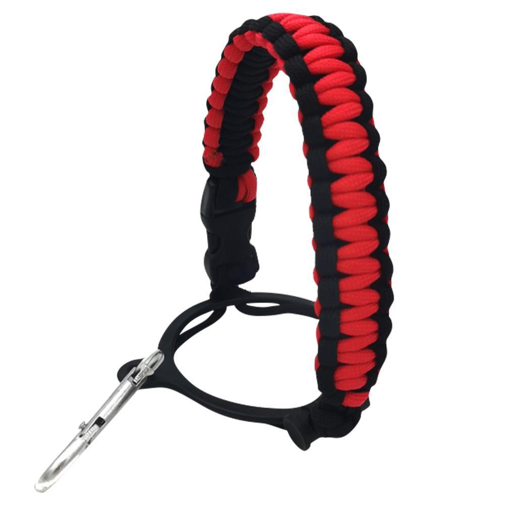 Water Bottle Accessories Paracord Rope Holder Wide Mouth Bottle Portable Rope Hand Strap Cup Carrier Color Cupful Rope