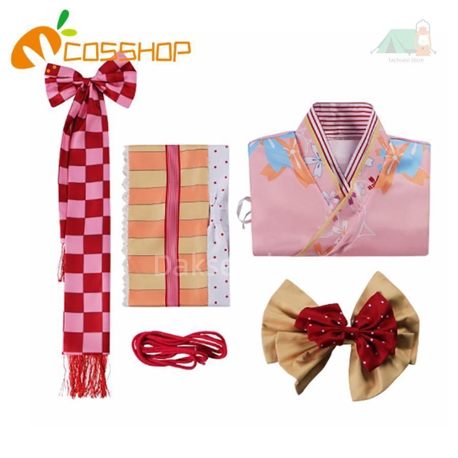 [USED] Puella Magi Madoka Magica Kaname Madoka Yukata Kimono-style Cosplay Costume Cosplay Event Anime Transformation Disguise Costume Party