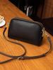 Classic contrasting color women's crossbody bag fashionablecommuting multifunctional dual zipperlargecapacity single shoulderbag