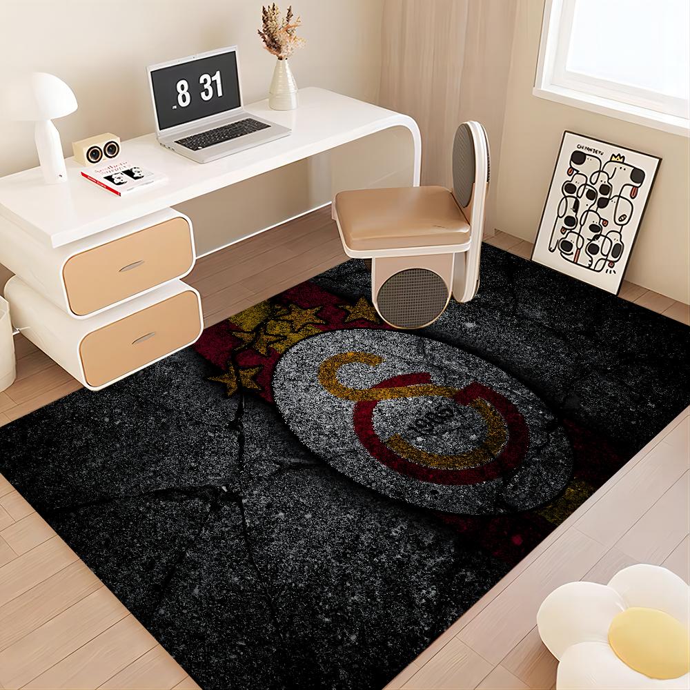 G-Galatasaray Vivid Room Mats Retro Multiple Choice Living Room Kitchen Rug Non-Slip Welcome Rug