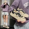 Spring and Autumn New Sports and Leisure Ins Platform Leather Single Shoes Board Shoes