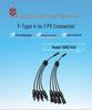 1500V PV Combiner Kit: MC4 Solar Connector 4-to-1 Y-Type Harness