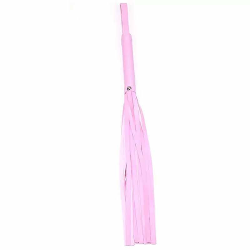 Faux Leather Pimp Whip Racing Riding Party Flogger Queen Black Riding Whip