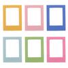 2Pcs Fridge Magnetic Photo Frame Exquisite Workmanship Colorful Strong Magnet Picture Frames for Home Room