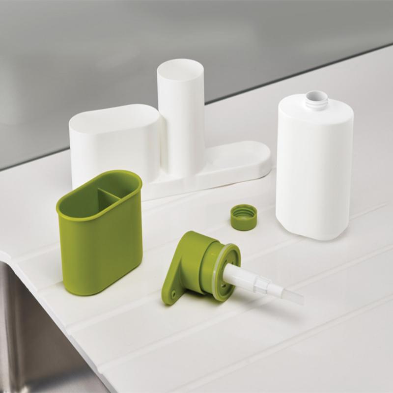 Bathroom Storage Rack For Cleaning Rack Washing Sponge Brush Sink Detergent Soap Dispenser Bottle Kitchen Organizer Gadgets