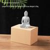 Green Sandstone Buddha Statue: Zen Decor for Home and Garden