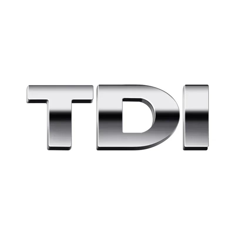 

2025 Горячий 3D Металлический серебристый логотип TDI наклейка на заднюю часть автомобиля Для Volkswagen POLO passat b5 b6 b7 golf 4 5 6 7 vw Tiguan Jetta Golf